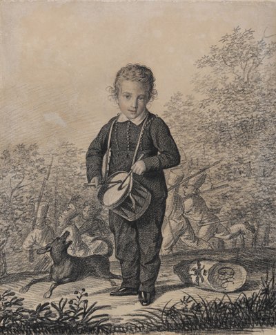 Portret Timofieja Korsakowa, początek lat 20. XIX wieku. autorstwa Carl von Hampeln