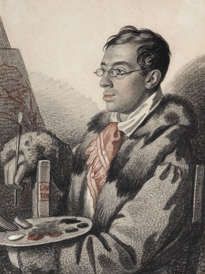 Autoportret, 1820-1823. autorstwa Carl von Hampeln