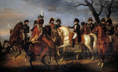 Napoleon wydał rozkaz przed bitwą pod Austerlitz 2 grudnia autorstwa Carle Vernet
