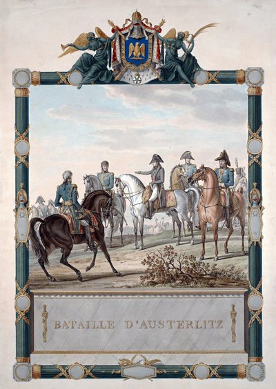 Bitwa pod Austerlitz 2 grudnia autorstwa Carle Vernet