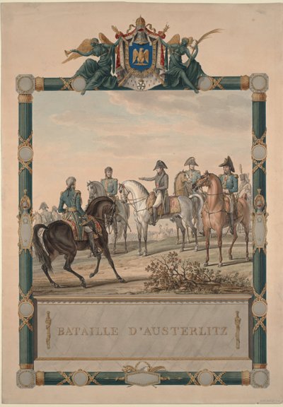 Bitwa pod Austerlitz 2 grudnia 1805 r. 1805 autorstwa Carle Vernet