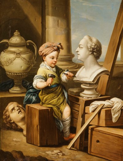 Cztery Sztuki - Rzeźba, autorstwa Carle van Loo