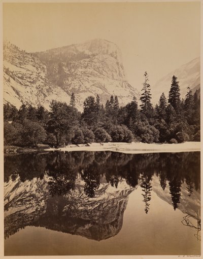 Jezioro Lustrzane autorstwa Carleton E. Watkins