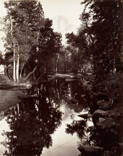 South Dome, 6000 stóp, Yosemite, ca. 1872, wydrukowany ca. 1876. autorstwa Carleton E. Watkins.