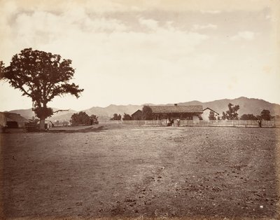 Ranczo Santa Margarita, 1876, druk ok. 1876. autorstwa Carleton Emmons Watkins