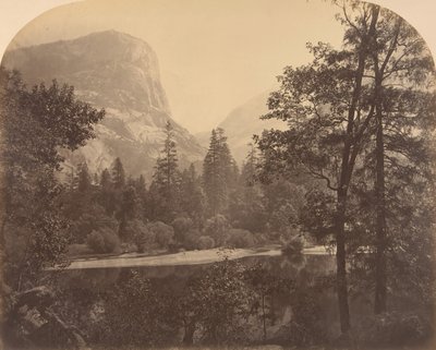 Jezioro u stóp Half Dome, 1861. autorstwa Carleton Emmons Watkins