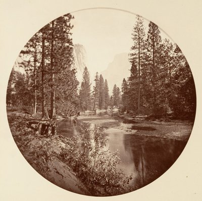 [Park Narodowy Yosemite, Kalifornia], ca. 1878. autorstwa Carleton Emmons Watkins