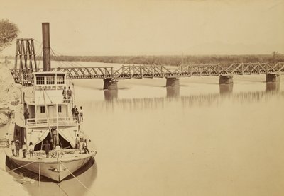 Most nad Colorado Yuma autorstwa Carleton Watkins