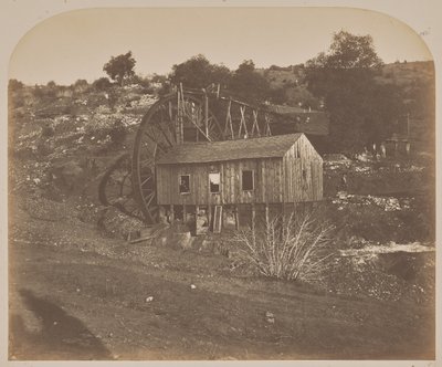 [Młyn nad potokiem Mariposa] autorstwa Carleton Watkins