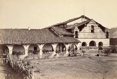 Misja, San Antonio de Padua autorstwa Carleton Watkins