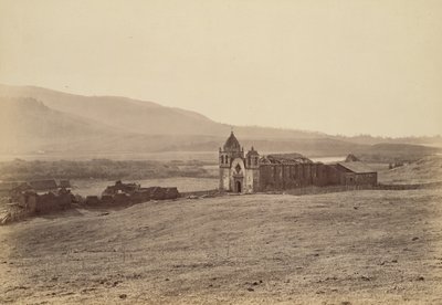 [Misja San Carlos del Carmelo]] autorstwa Carleton Watkins