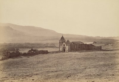 Misja, San Carlos del Carmelo autorstwa Carleton Watkins