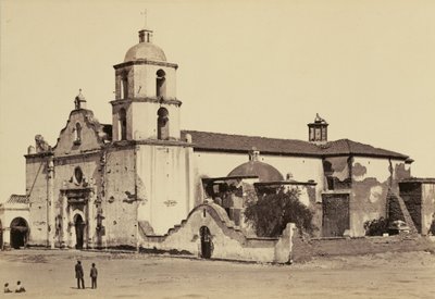 Misja, San Luis Rey de Francia autorstwa Carleton Watkins