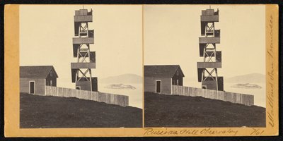 Obserwatorium Rosyjskiego Wzgórza autorstwa Carleton Watkins