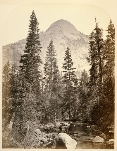 Tacoye [sic] - North Dome, 3729 ft. Yo Semite autorstwa Carleton Watkins