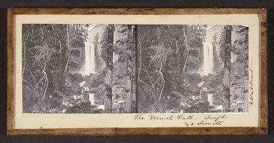 Wiosenny upadek. 300 stóp Yo Semite autorstwa Carleton Watkins