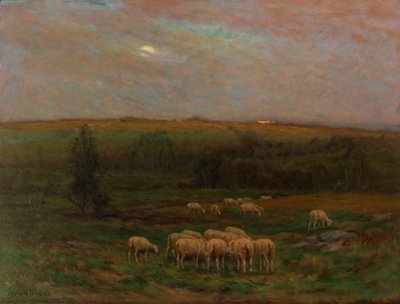 Wieczór po prysznicu, b.d. autorstwa Carleton Wiggins