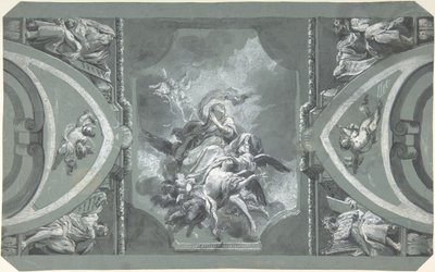 Studium do dekoracji skarbca, 1754-1815. autorstwa Carlo Alberto Baratta
