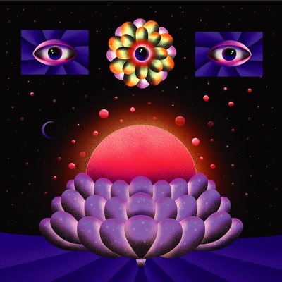 ContagioUs, 2020 (ilustracja cyfrowa) autorstwa Carlo Alberto Giardina