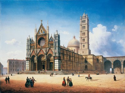 Katedra w Sienie autorstwa Carlo Bossoli