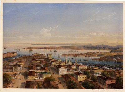 Widok ogólny Sewastopola, 1856 r. autorstwa Carlo Bossoli