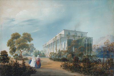 Posiadłość Naryszkinsów w Miskhor, 1842 autorstwa Carlo Bossoli