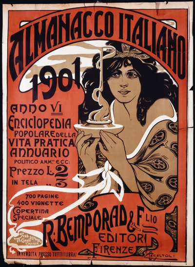 Almanach Włoski, 1901, 1901 autorstwa Carlo Casaltoli