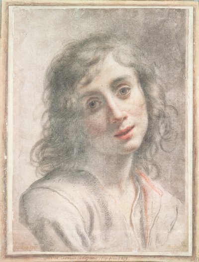 Popiersie św. Jana Bożego (pastelowe) autorstwa Carlo Dolci