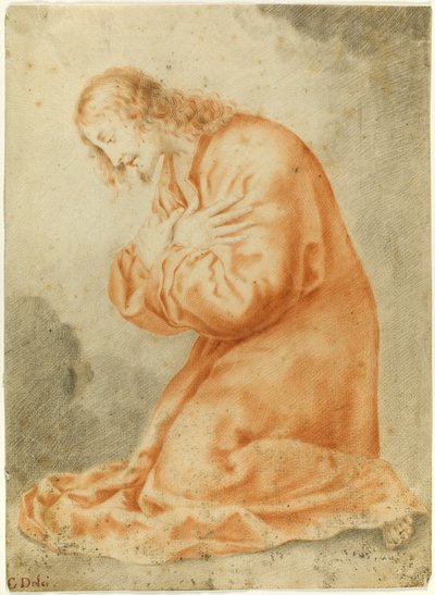 Klęczący Chrystus autorstwa Carlo Dolci