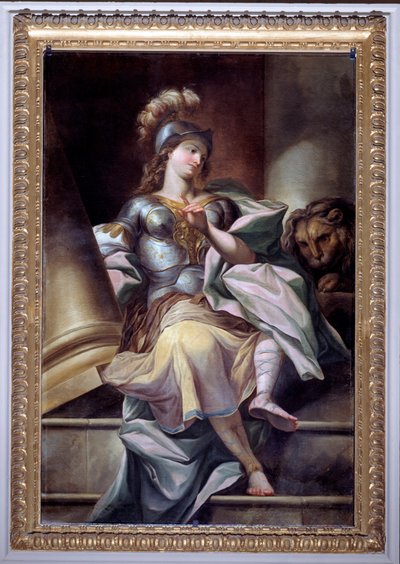 Alegoria trzynastu wartości republiki: Siła (Malarstwo, po 1783) autorstwa Carlo Giuseppe Ratti