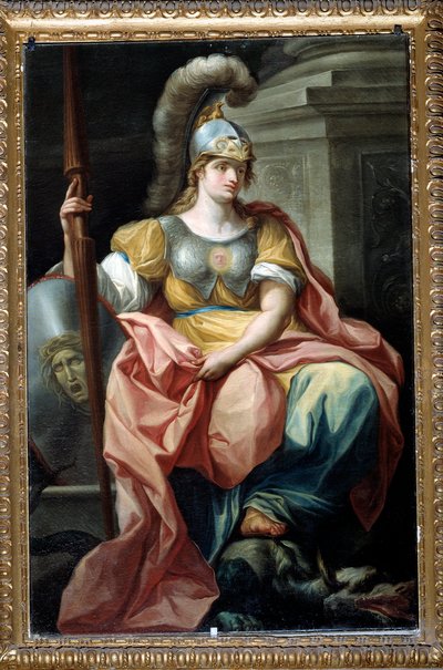 Alegoria trzynastu wartości republiki: bohaterstwo (Malarstwo, po 1783) autorstwa Carlo Giuseppe Ratti