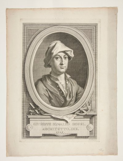 Portret Giuseppe Ignazio Rossi autorstwa Carlo Gregori