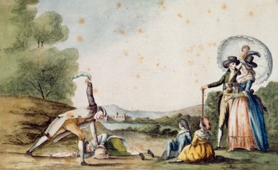 Gra w saccomazzone autorstwa Carlo Lasinio