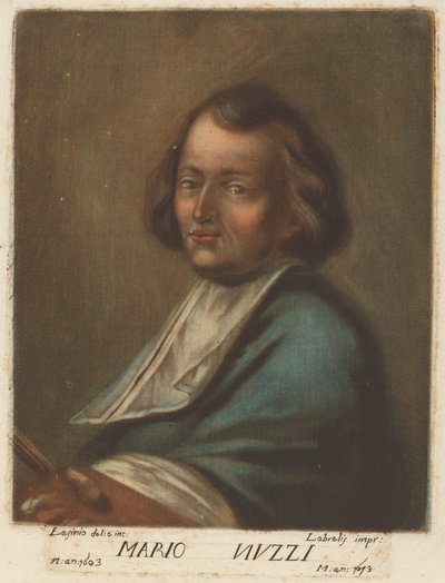 Mario Nuzzi autorstwa Carlo Lasinio, after Mario Nuzzi