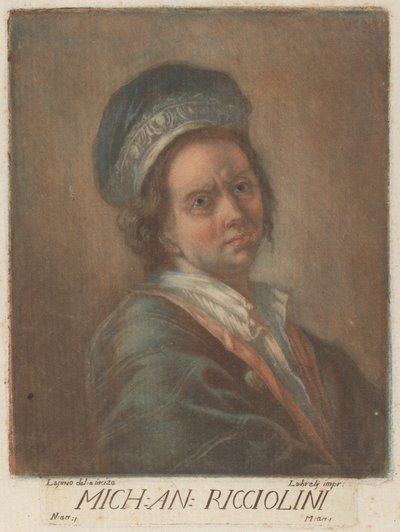 Michał Anioł Ricciolini autorstwa Carlo Lasinio, after Michelangelo Ricciolini