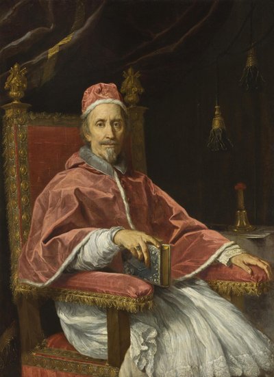 Rosyjski: "Portret papieża Klemensa IX (1600-1669) " Portret papieża Klemensa IX (1600-1669) autorstwa Carlo Maratta