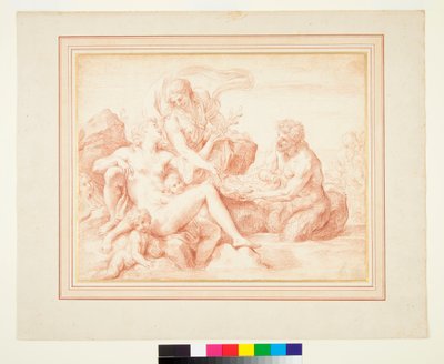 Tryton przynoszący prezenty na Wenus autorstwa Carlo Maratta or Maratti