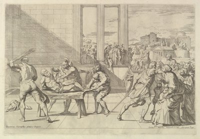 Męczeństwo św. Andrzeja. autorstwa Carlo Maratta or Maratti