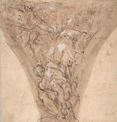 Alegoryczna Figura Pokoju, 1625-1713. autorstwa Carlo Maratti