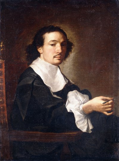 Portret lekarza, prawdopodobnie Giovanniego Guglielmo Riva autorstwa Carlo Maratta or Maratti