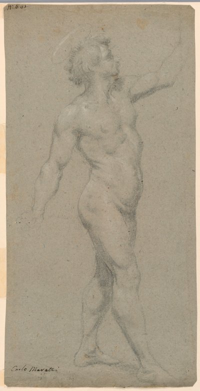 Studia aktu męskiego autorstwa Carlo Maratti