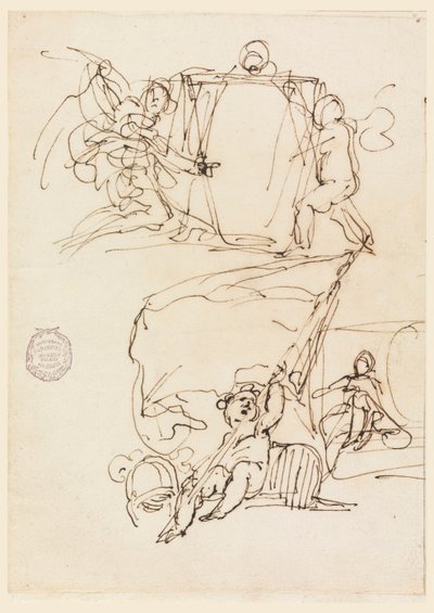 Trzy szkice autorstwa Carlo Marchionni