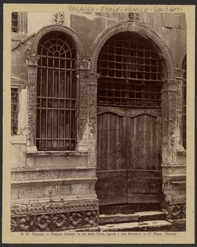 Pałac Guizetti autorstwa Carlo Naya