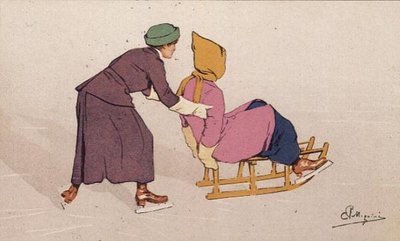 Pomocna dłoń (kolor lito) autorstwa Carlo Pellegrini