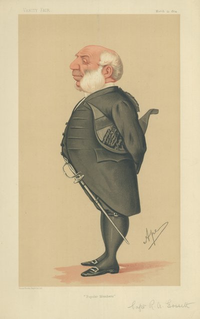 Kapitan Ralph Allen Gossett autorstwa Carlo Pellegrini