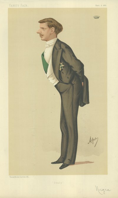 Hrabia Nigra autorstwa Carlo Pellegrini