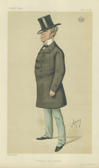 Hrabia Fitzwilliam autorstwa Carlo Pellegrini