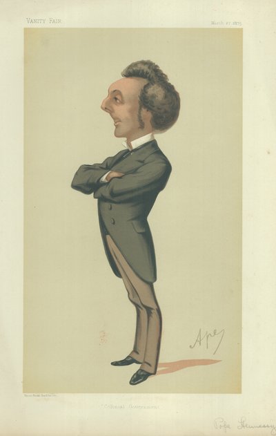 Jego Ekscelencja Gubernator John Pope Hennessy autorstwa Carlo Pellegrini