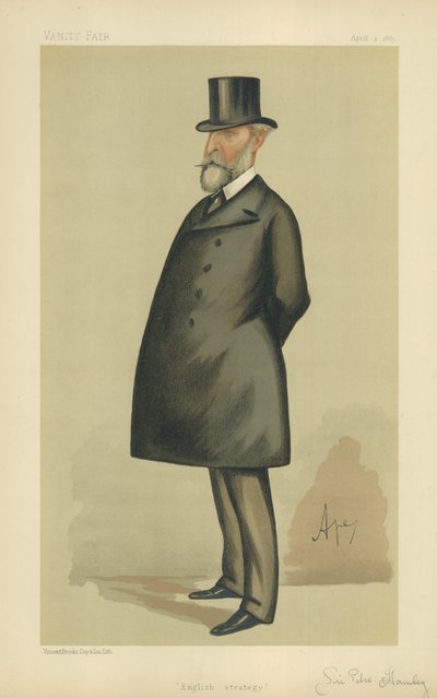 Generał broni Sir Edward Bruce Hamley autorstwa Carlo Pellegrini