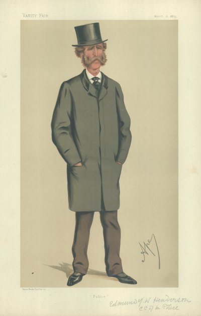 Podpułkownik Edmund Yeamans Wallcott Henderson autorstwa Carlo Pellegrini